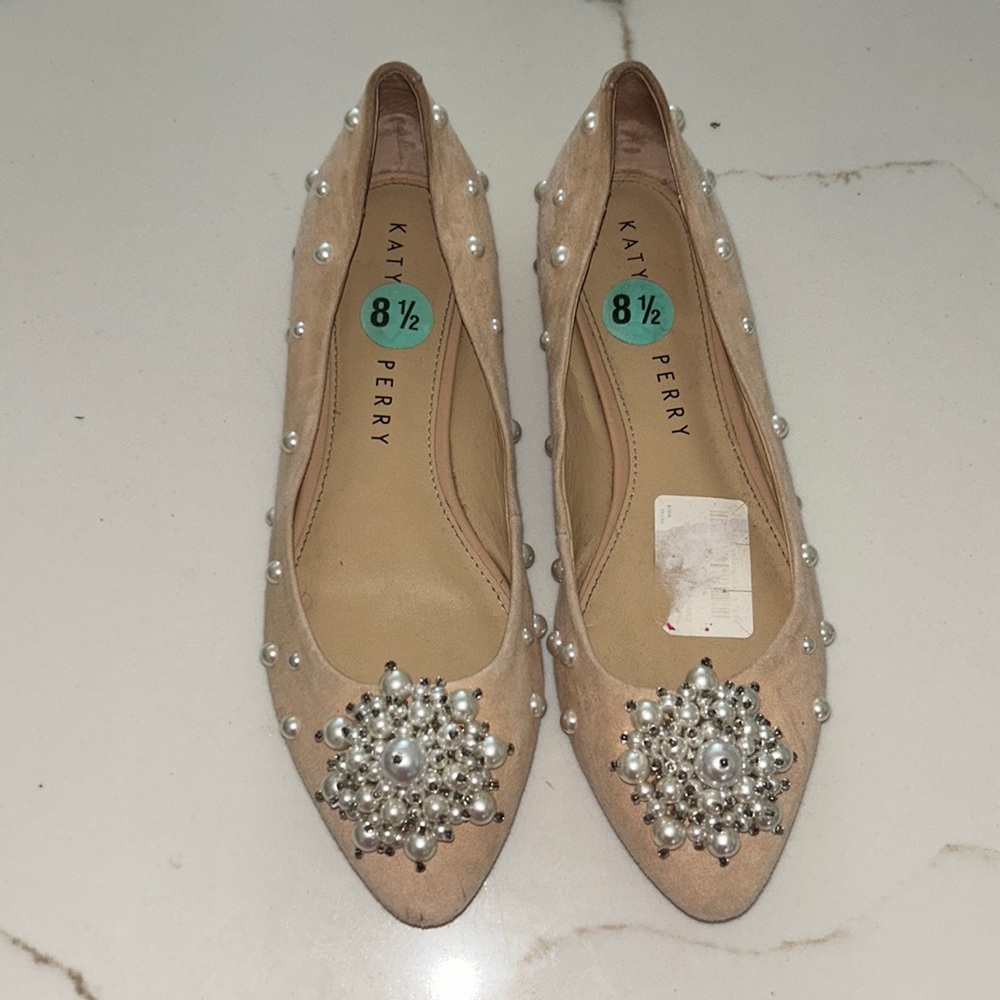 Katy Perry Pearled Flats
